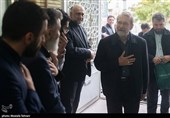 علی لاریجانی در مراسم ختم حاج محسن استادی