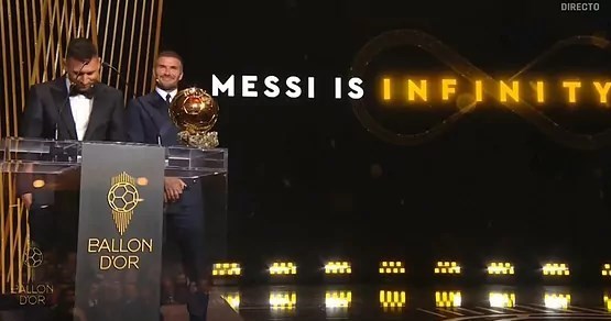 لیونل مسی , مراسم اهدای توپ طلا , 
