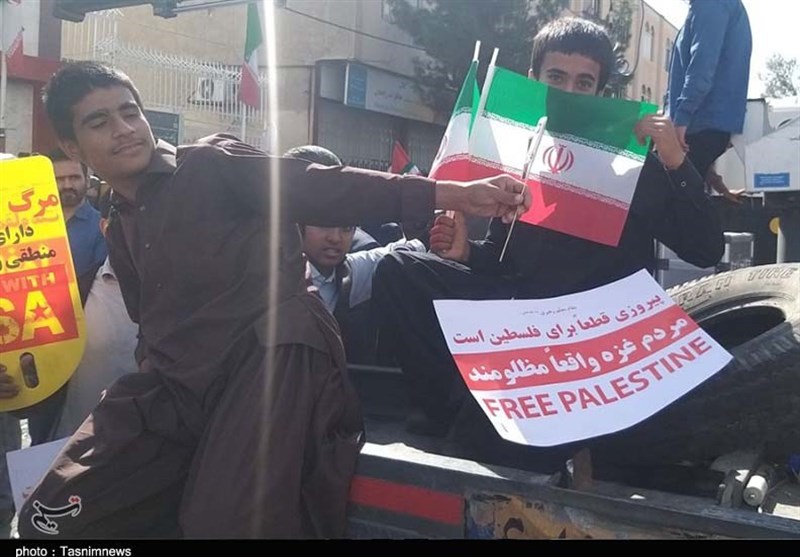 راهپیمایی 13 آباد در زاهدان