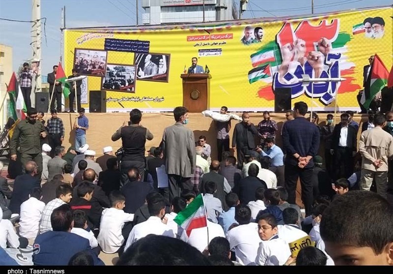 راهپیمایی 13 آباد در زاهدان