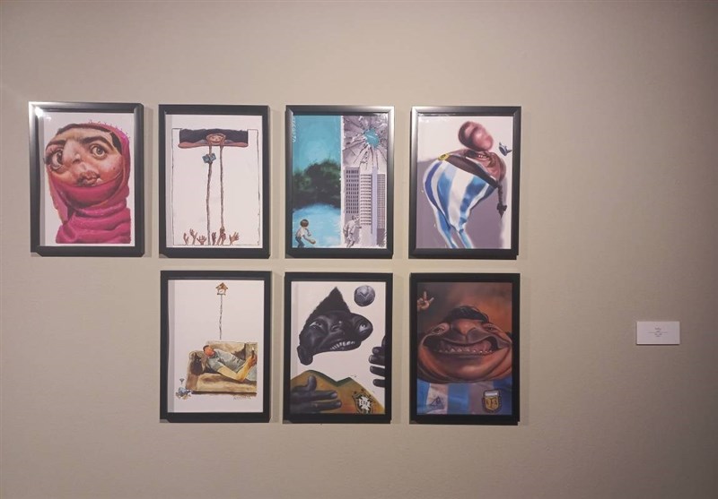 هنرهای تجسمی , موزه هنرهای معاصر تهران , کاریکاتور , قاره آمریکا , 