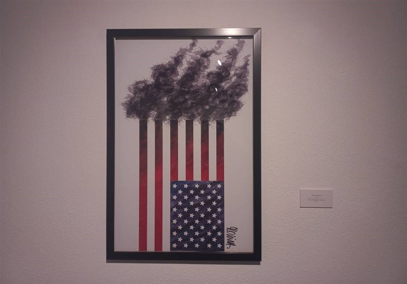 هنرهای تجسمی , موزه هنرهای معاصر تهران , کاریکاتور , قاره آمریکا , 