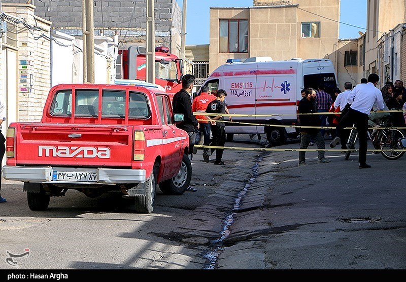 انفجار منزل مسکونی  -  زنجان