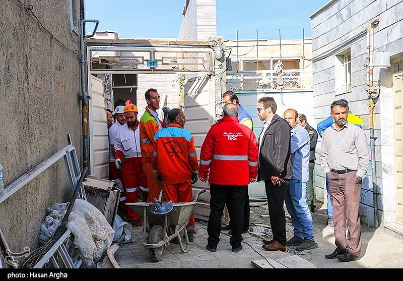 انفجار منزل مسکونی  -  زنجان