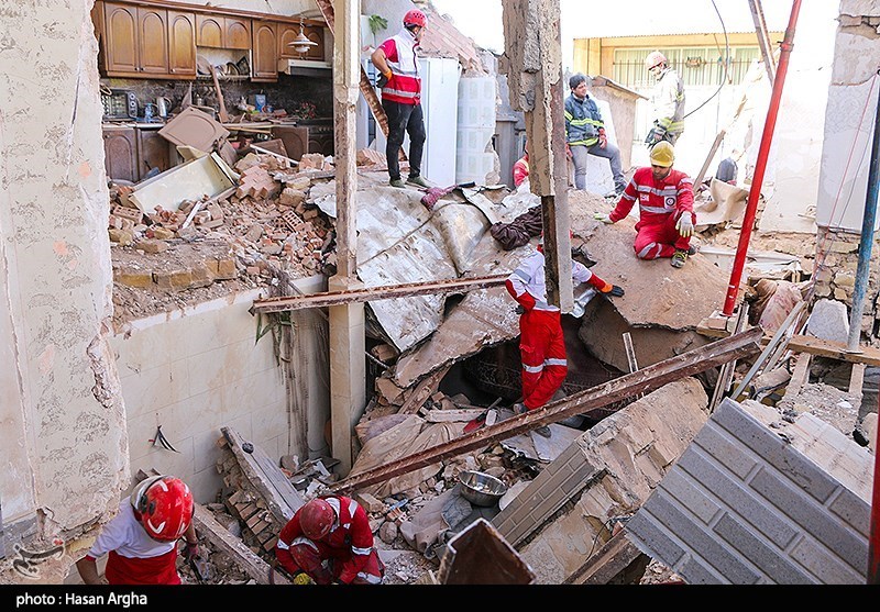 انفجار منزل مسکونی  -  زنجان