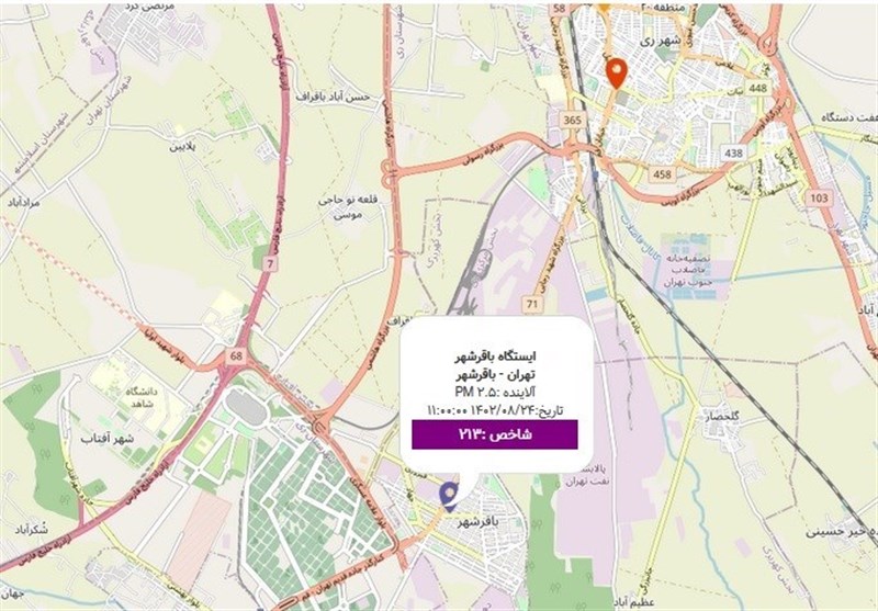 نظام مسائل استان تهران ,
