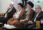 دیدار فقها و حقوقدانان شورای نگهبان با رهبر معظم انقلاب