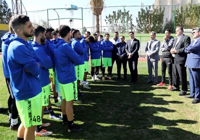 عنایتی در تمرین پیکان معارفه شد