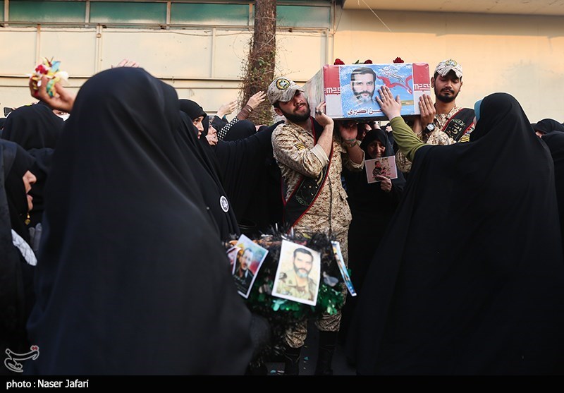 وداع با 8 شهید مدافع‌ حرم