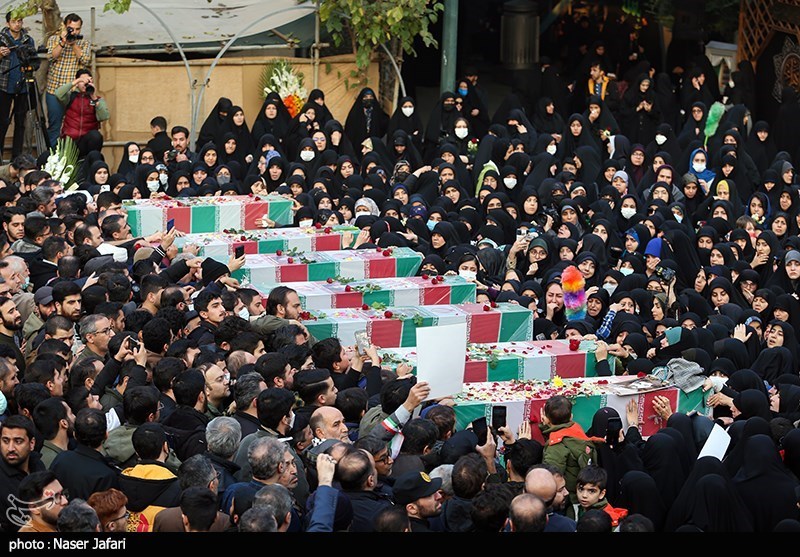 وداع با 8 شهید مدافع‌ حرم