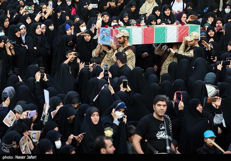 وداع با 8 شهید مدافع‌ حرم