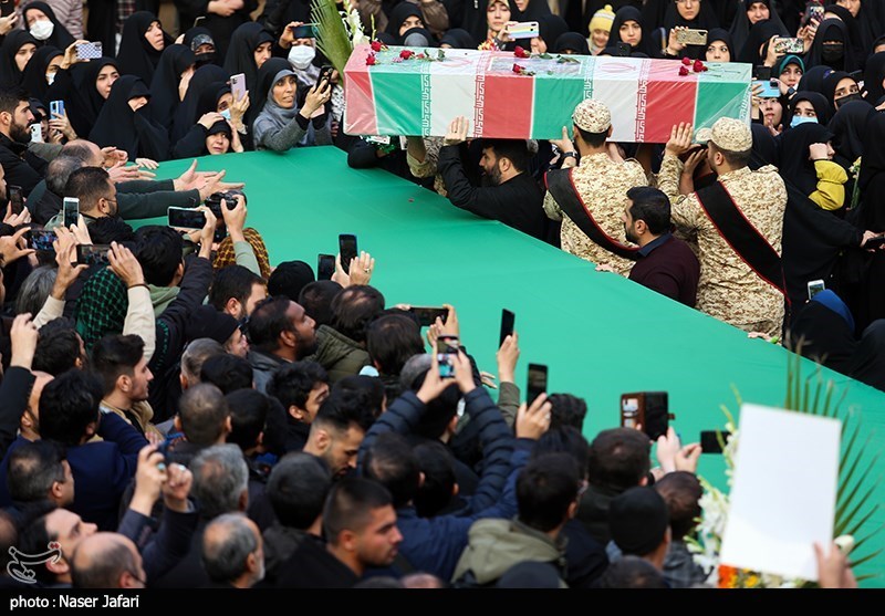 وداع با 8 شهید مدافع‌ حرم