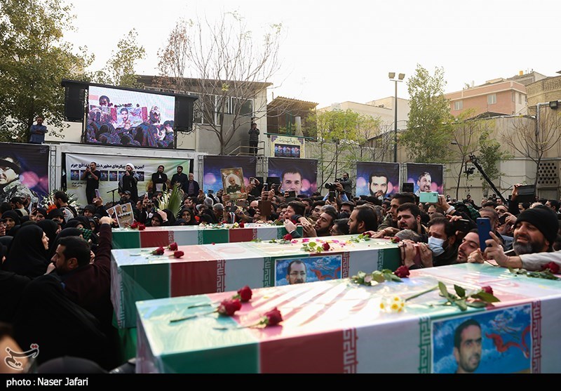 وداع با 8 شهید مدافع‌ حرم