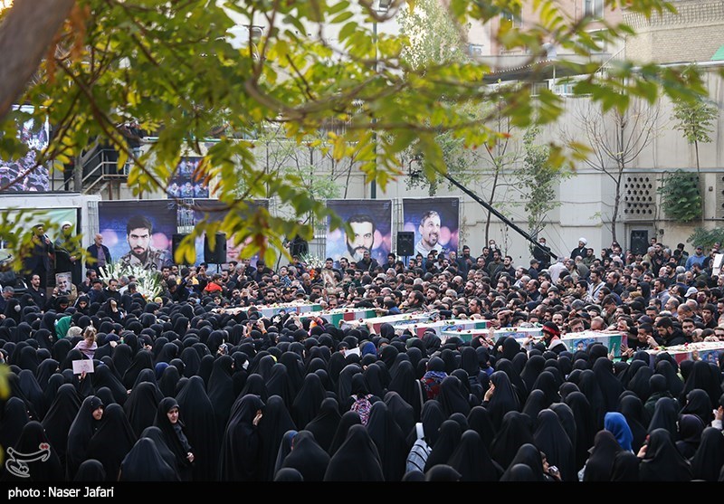 وداع با 8 شهید مدافع‌ حرم