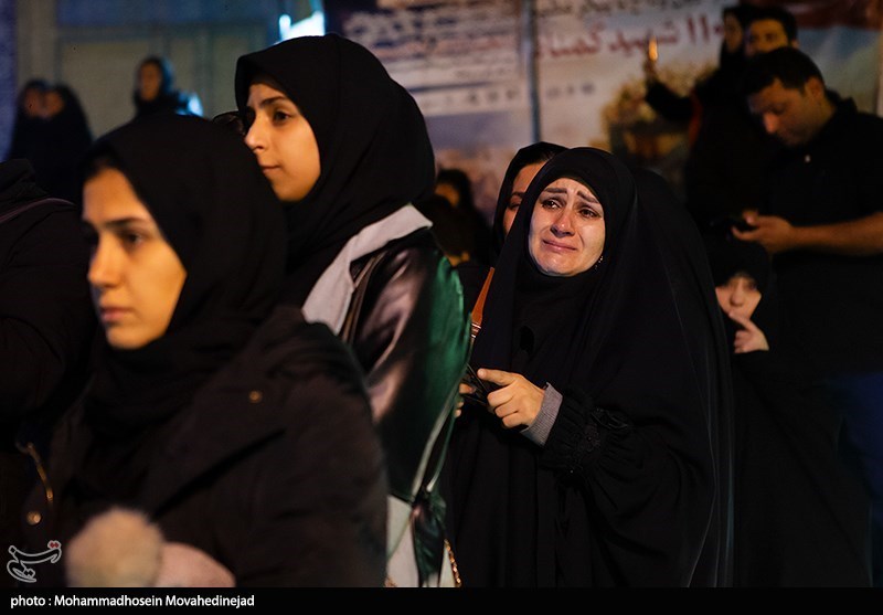 وداع با پیکر مطهر 110 شهید گمنام دفاع مقدس