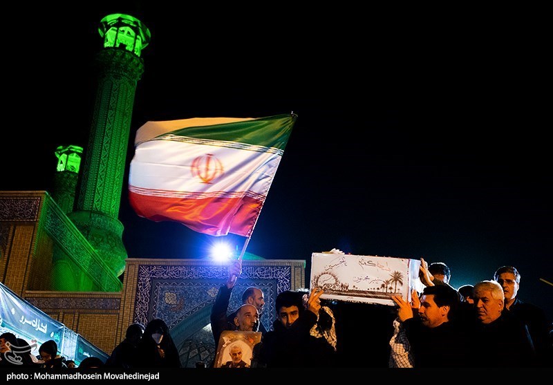 وداع با پیکر مطهر 110 شهید گمنام دفاع مقدس