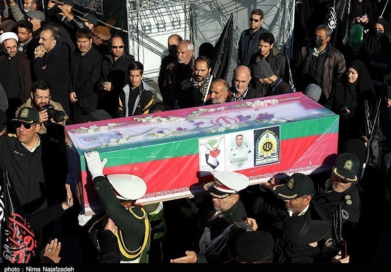 استقبال از پیکر پاک 3 شهید گمنام در اردبیل