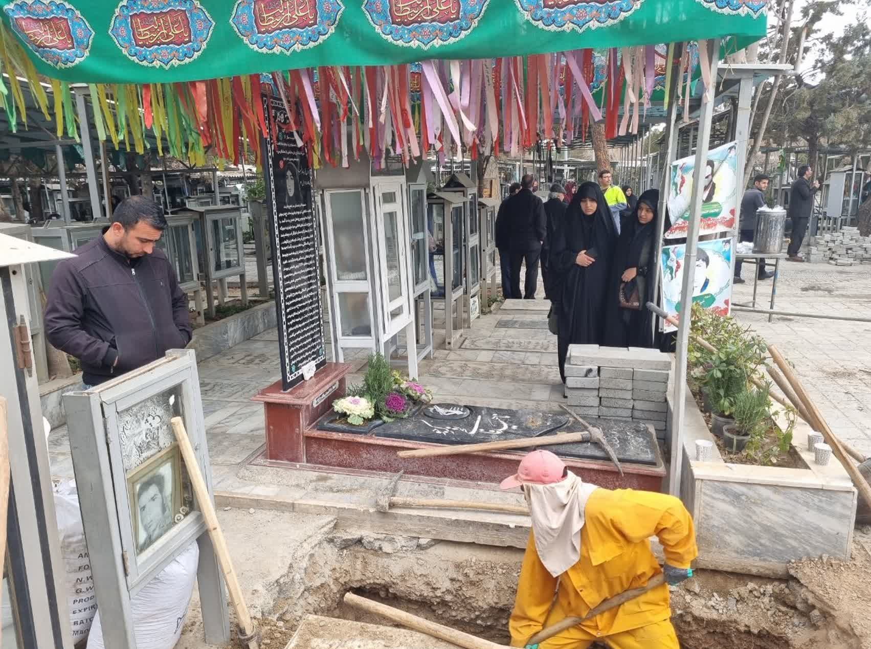 حمله تروریستی کرمان , سردار قاسم سلیمانی , گلزار شهدا , 