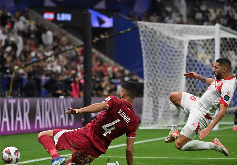 جام ملت‌های آسیا , تیم ملی فوتبال قطر , تیم ملی فوتبال لبنان , جام ملت‌های آسیا 2023 , 