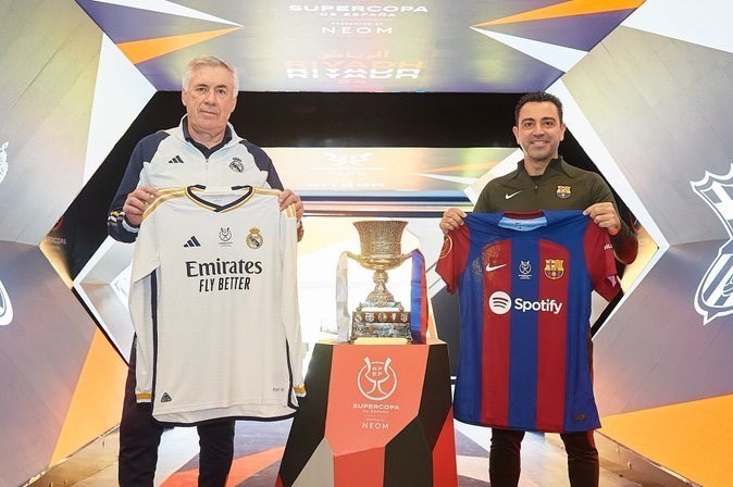 تیم فوتبال بارسلونا , تیم فوتبال رئال مادرید , ژاوی , کارلو آنچلوتی , 