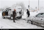 Snow Blankets Northwest Iran