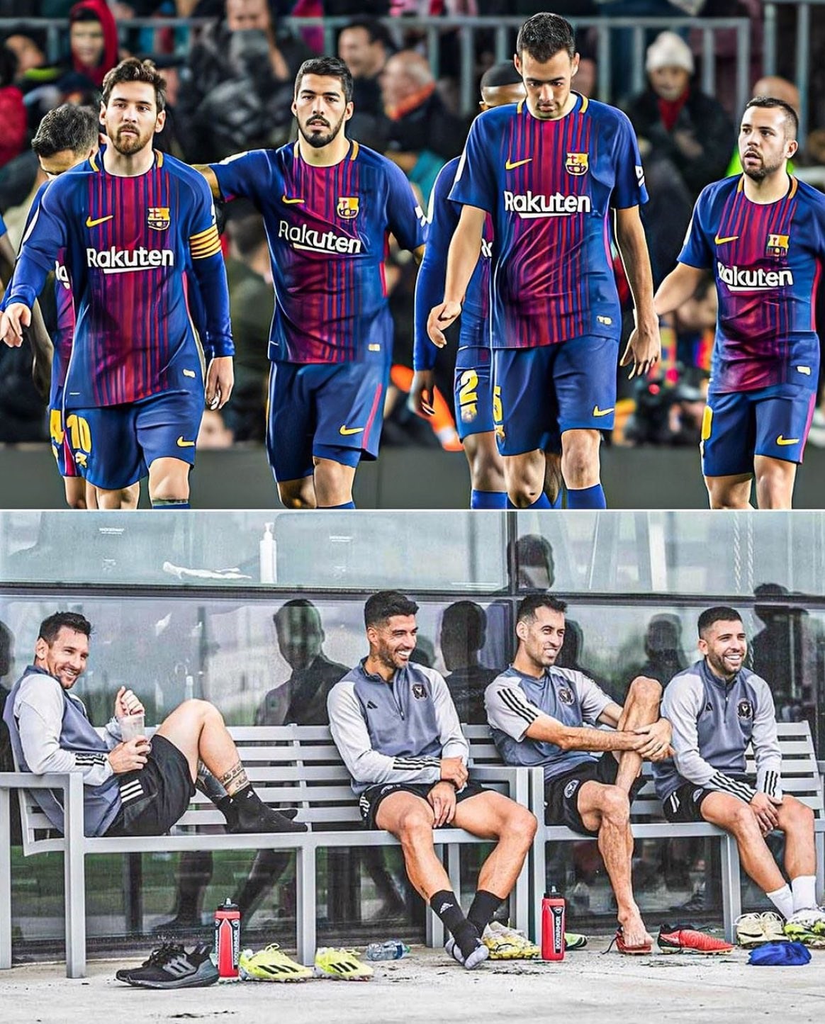 تیم فوتبال بارسلونا , لیونل مسی , لوئیس سوارس , 