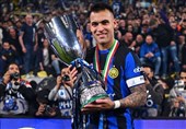 لائوتارو: خوشحالم که به عنوان کاپیتان اولین جام را بالای سر بردم/ اینتر در جایی است که لیاقتش را دارد