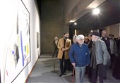 جشنواره هنرهای تجسمی فجر با پیام فرشچیان آغاز شد