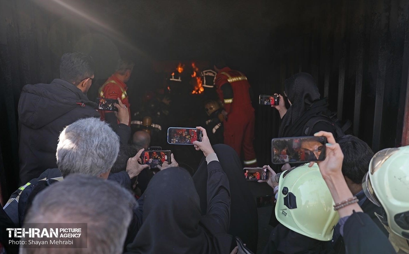 شهدای آتش نشان , سازمان آتش‌نشانی تهران , حوادث , 