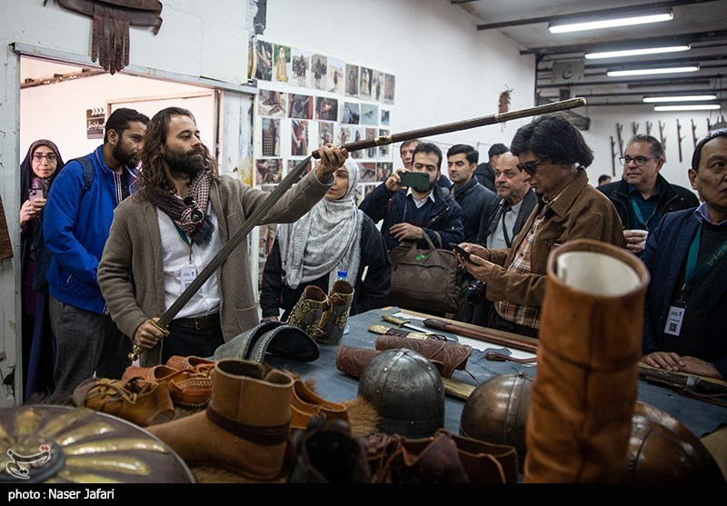 بازدید سینماگران خارجی جشنواره فجر از شهرک سینمایی غزالی