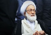 شیخ عیسی قاسم: امتی گسترده در سراسر گیتی پشتیبان آیت‌الله خامنه‌ای است