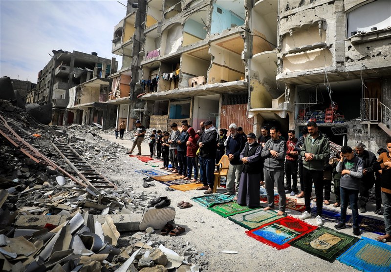 نوار غزه , فلسطین , ماه رمضان ,