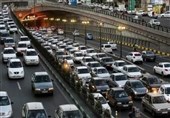 وضعیت ترافیکی خیابان‌های تهران در پنجمین روز اردیبهشت