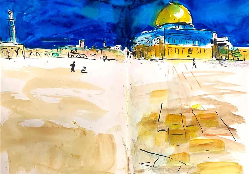 رژیم صهیونیستی (اسرائیل) , نوار غزه , بیمارستان , کاریکاتور , فلسطین , 