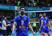 لیگ برتر والیبال| شهداب با شکست شهرداری فینالیست شد