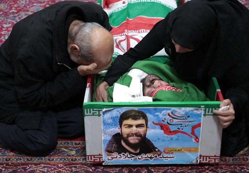 وداع با شهدای سوریه