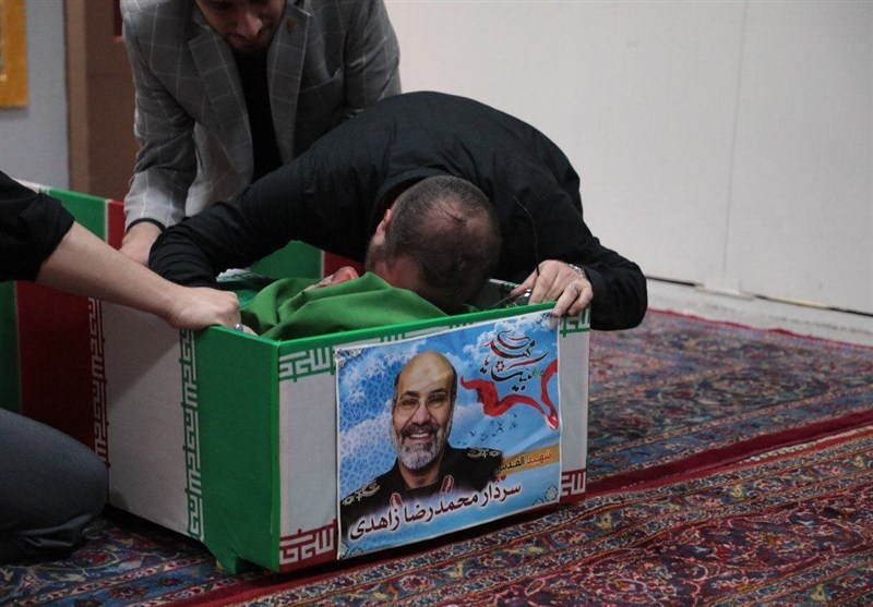 وداع با شهدای سوریه