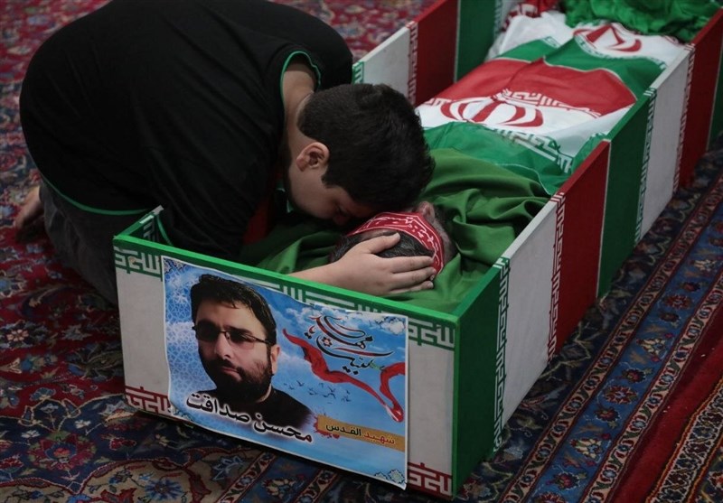 وداع با شهدای سوریه