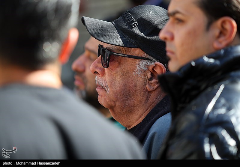 تشییع پیکر رضا داودنژاد