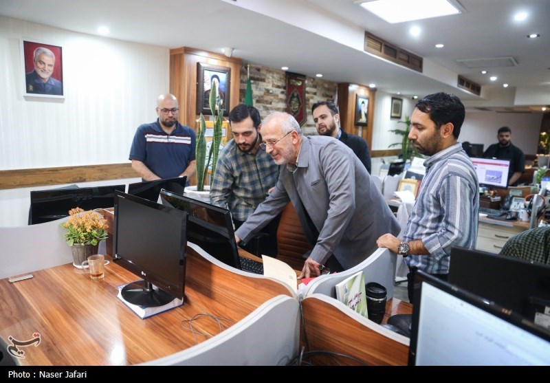 حضور رییس ستاد انتخابات در خبرگزاری تسنیم