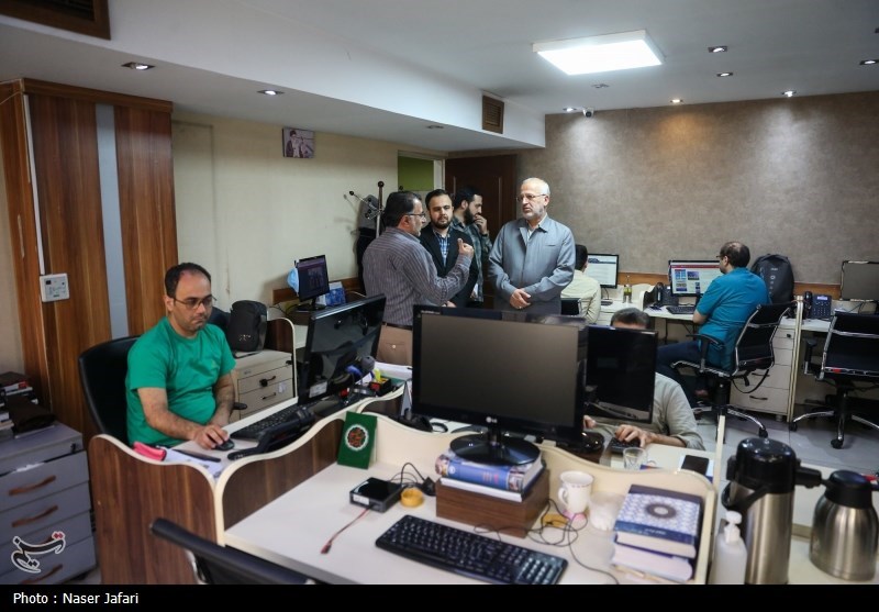 حضور رییس ستاد انتخابات در خبرگزاری تسنیم