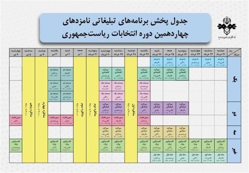 صدا و سیما , چهاردهمین دوره انتخابات ریاست جمهوری ایران , تلویزیون , 