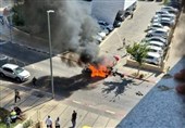 ببینید|انفجار خودرویی دیگر در سرزمین‌های اشغالی؛  یک نفر کشته شد