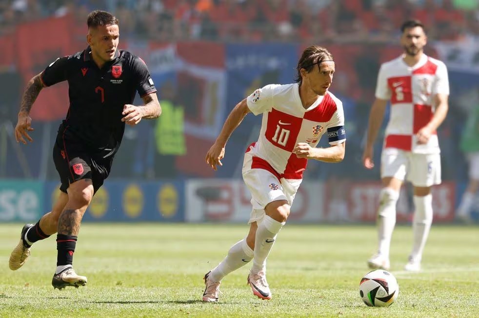 تیم ملی فوتبال کرواسی , تیم ملی فوتبال آلبانی , یورو 2024 , 