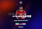 اسماعیل‌نژاد؛ امتیازآورترین بازیکن ایران برابر هلند