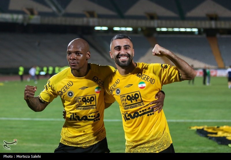 فینال  جام حذفی / دیدار تیمهای فوتبال  سپاهان اصفهان و مس رفسنجان