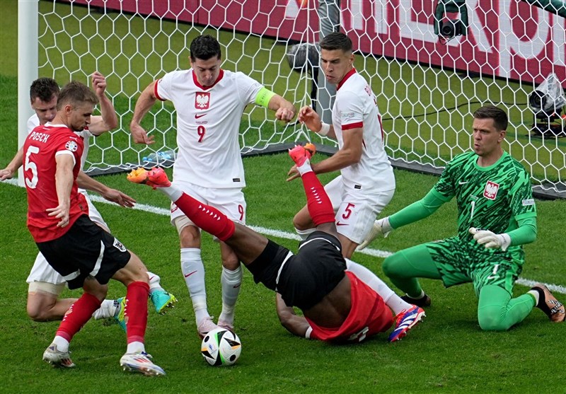 تیم‌ ملی فوتبال اتریش , تیم ملی فوتبال لهستان , یورو 2024 , روبرت لواندوفسکی , 