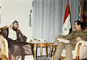 انتشار تصویر مذاکره پورمحمدی و صدام در عراق