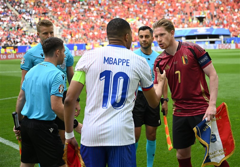 تیم ملی فوتبال فرانسه , تیم ملی فوتبال  بلژیک , یورو 2024 , 