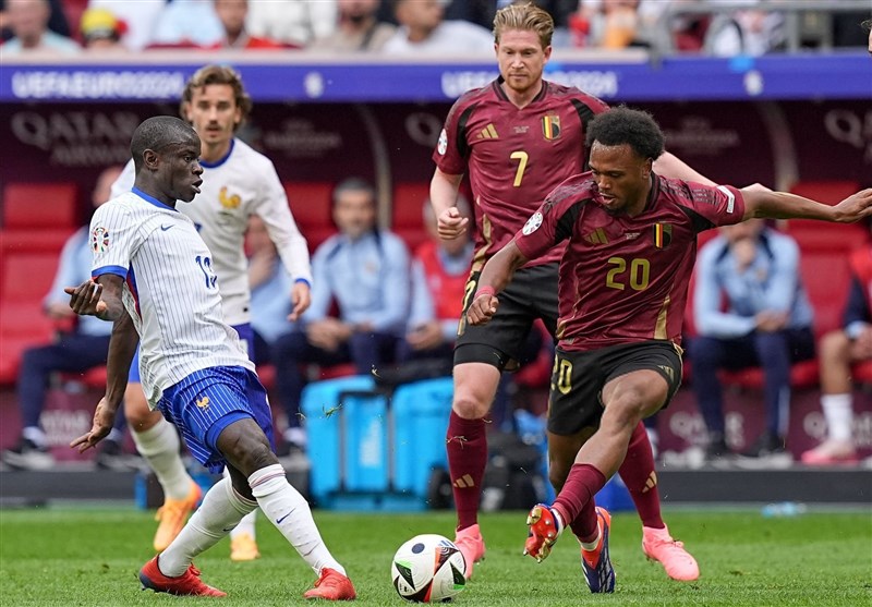 تیم ملی فوتبال فرانسه , تیم ملی فوتبال  بلژیک , یورو 2024 , 